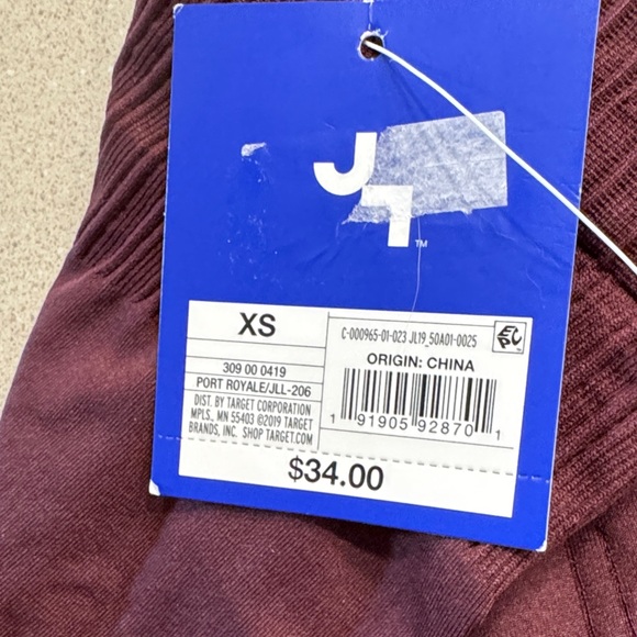 JoyLab women’s Burgundy Leggings XS - Picture 12 of 14